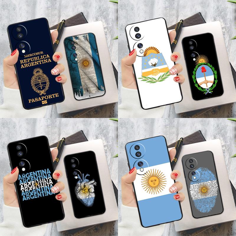 Argentina Flag Case For Honor 200 Pro X9a X9c X8a X7a X6a X7 X8 X9 X8b X9b 50 70 90 Magic 5 6 Lite Cover