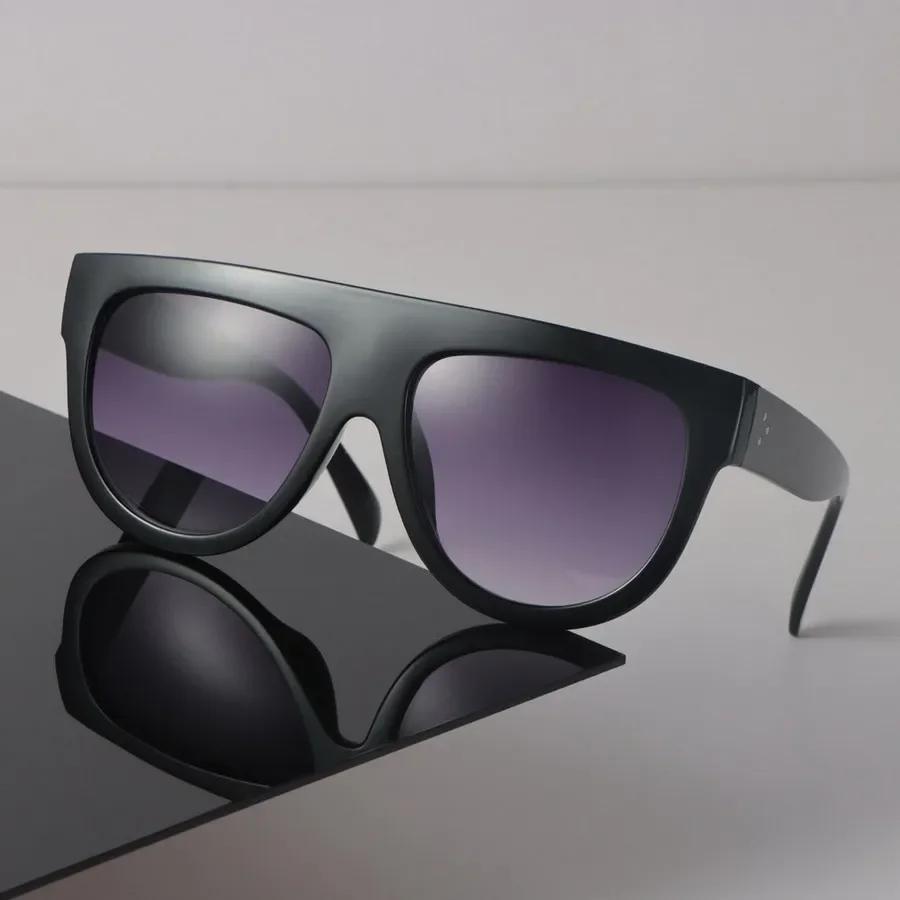 Lunettes de soleil rondes tendance Femmes Hommes Rétro Luxueuses Minimalistes Élégantes Lunettes Décontractées Personnalité