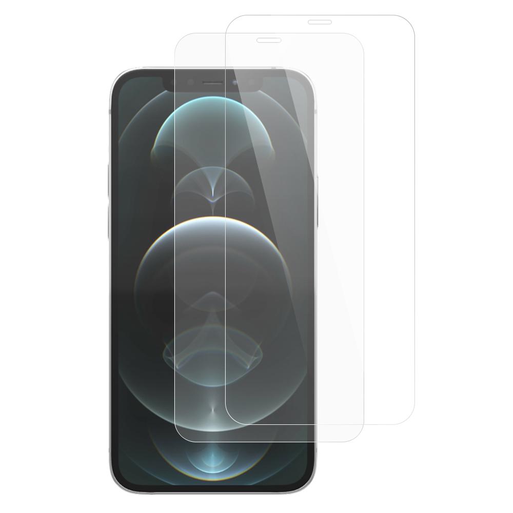 ITIETIE 2Pcs For iPhone 12 Pro Screen Protector 0.25mm High Aluminium-Silicon Glass Clear Film