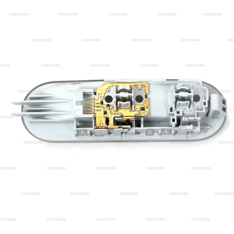1PCS 3-Botton Car Interior Dome Reading Light Ceiling Lamp For Nissan Qashqai Sunny Micra / March Renault Dacia