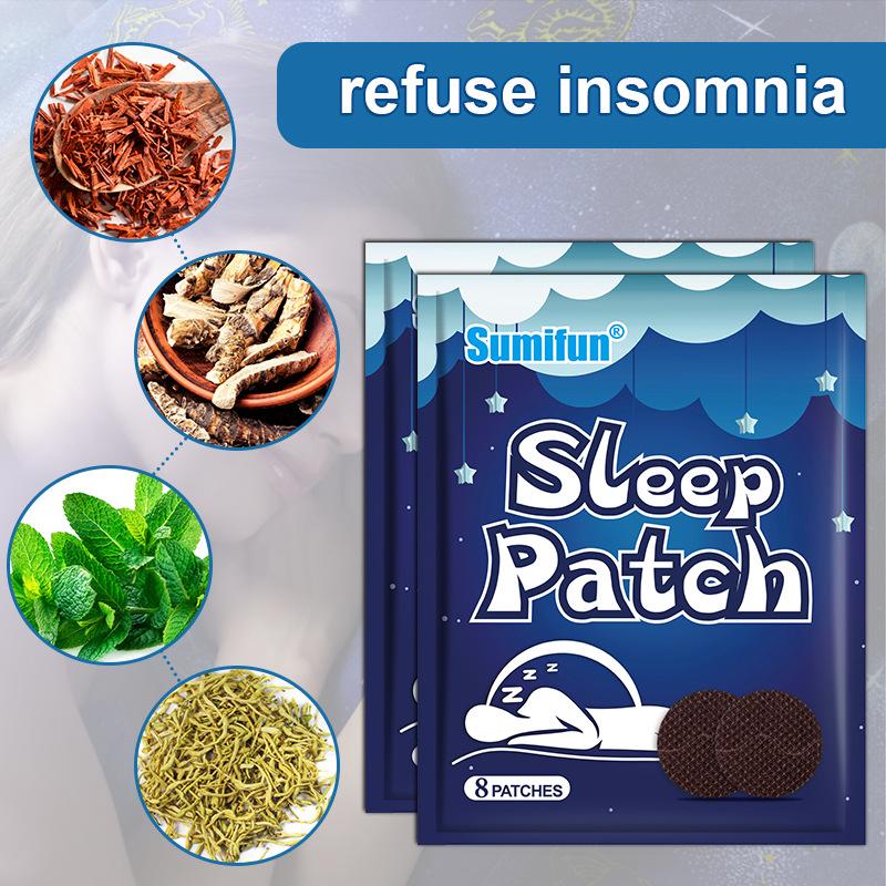 Deep Sleep All Night Long med Sleep Patch – 8 lapper per pose