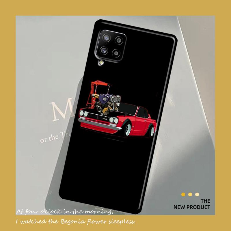 Sports Car JDM Drift For Samsung Galaxy A54 A34 A53 A73 A33 A23 A13 A51 A71 A12 A22 A32 A42 A52 A14 Phone Case