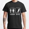 Roller Derby Problem Solved Classic Tee T-Shirt S-3XL