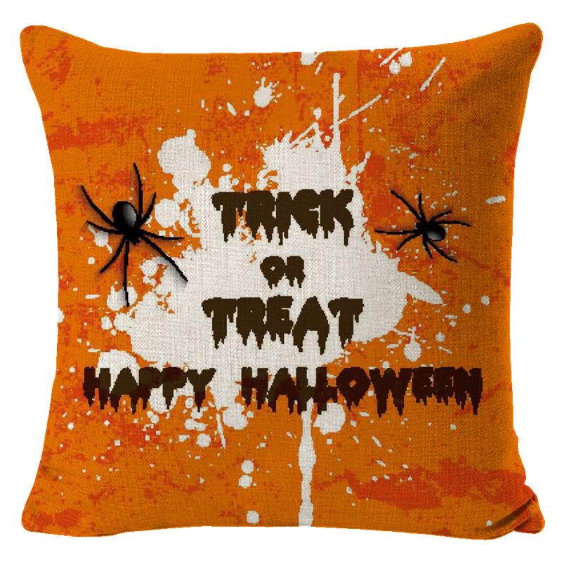 New Halloween Pillow Case Halloween Pillow Core Bed Home Decoration Bedside Cushion