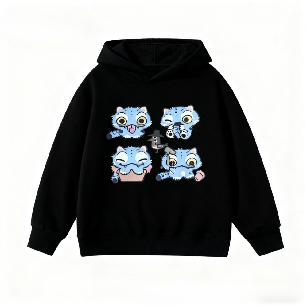 Korean Popular Kpop Demon Hunter Children's Sweatshirt Boys and Girls Clothing Autumn and Winter Warm Children's Hoodie