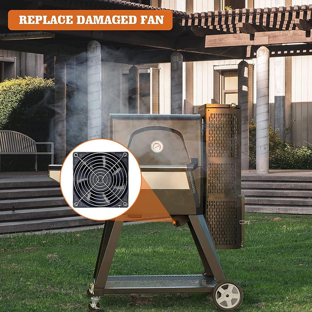 12038 Model Charcoal Grill Fan 120x120x38mm 1pc Black