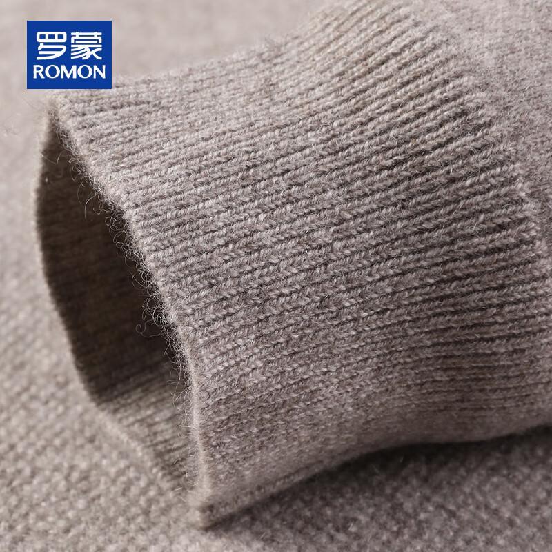 ROMON Men's Warm Cashmere Wool Blend Knit Sweater
