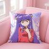 Anime Funny RRRanma Cushion Cover Pillow Case Soft Skin Friendly Fabric Comfort  Concealed Zipper