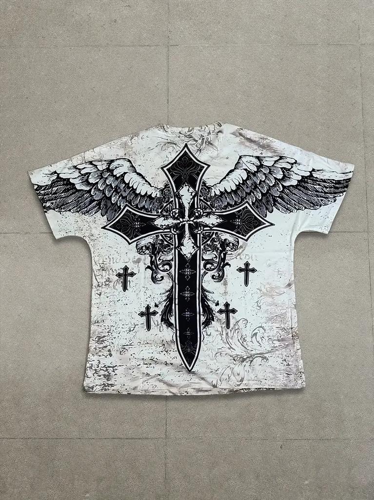 The T-shirt for the Summer of Features Street Fashion Casual Comfort Breathability and 3D Pattern Printing