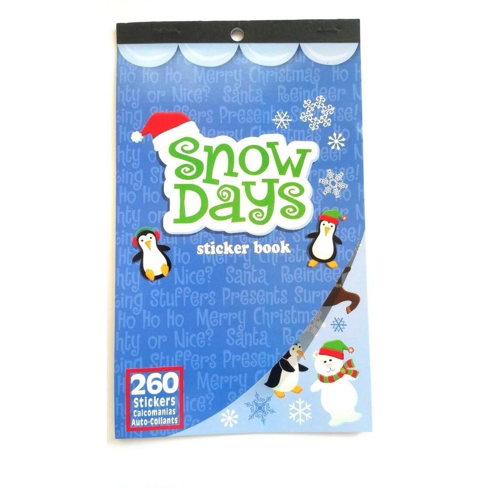 Snow Days Christmas Sticker Book