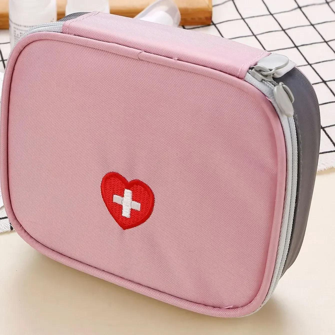

Empty Mini Household First Aid Kit Bag Travel Portable Medicine Package Emergency Kit Bags Medical Bag Small Organizer