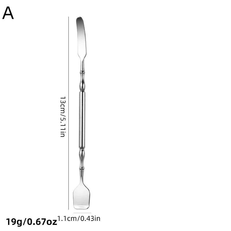 Stainless Steel Double Head Blackhead Remover Scraper Easy To Clean Blemish Pore Cleaning Tool for Daily Facial Care