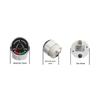 Neuestes Boot 52mm Ruderwinkelanzeige Messgerät Signal 0-190ohm mit 8 Farben Hintergrundbeleuchtung für Schiff Yacht Fahrzeug 9-32V