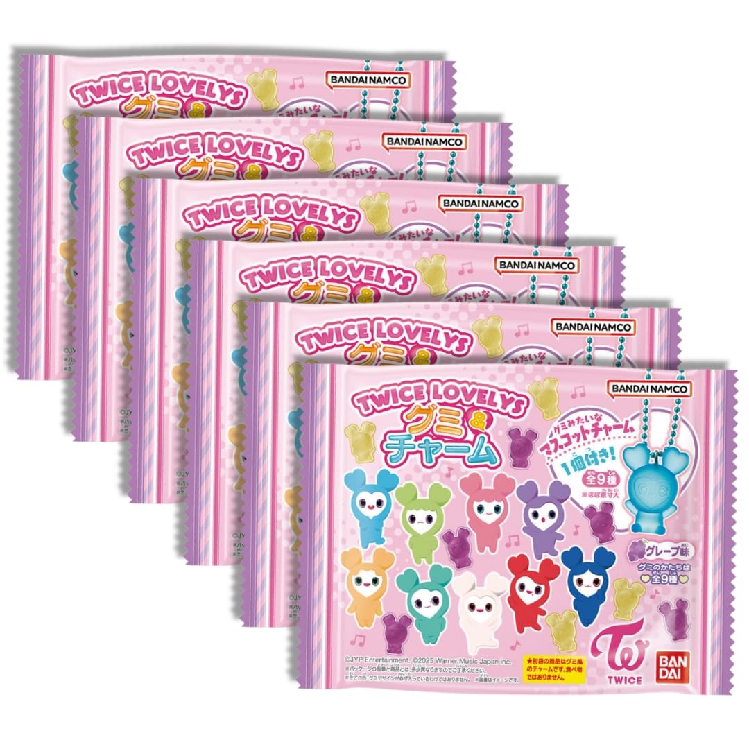 

[Продаются поштучно] TWICE LOVELYS Мармеладка и Шарм (6 шт.) *Не продается коробкой по 12 штук.