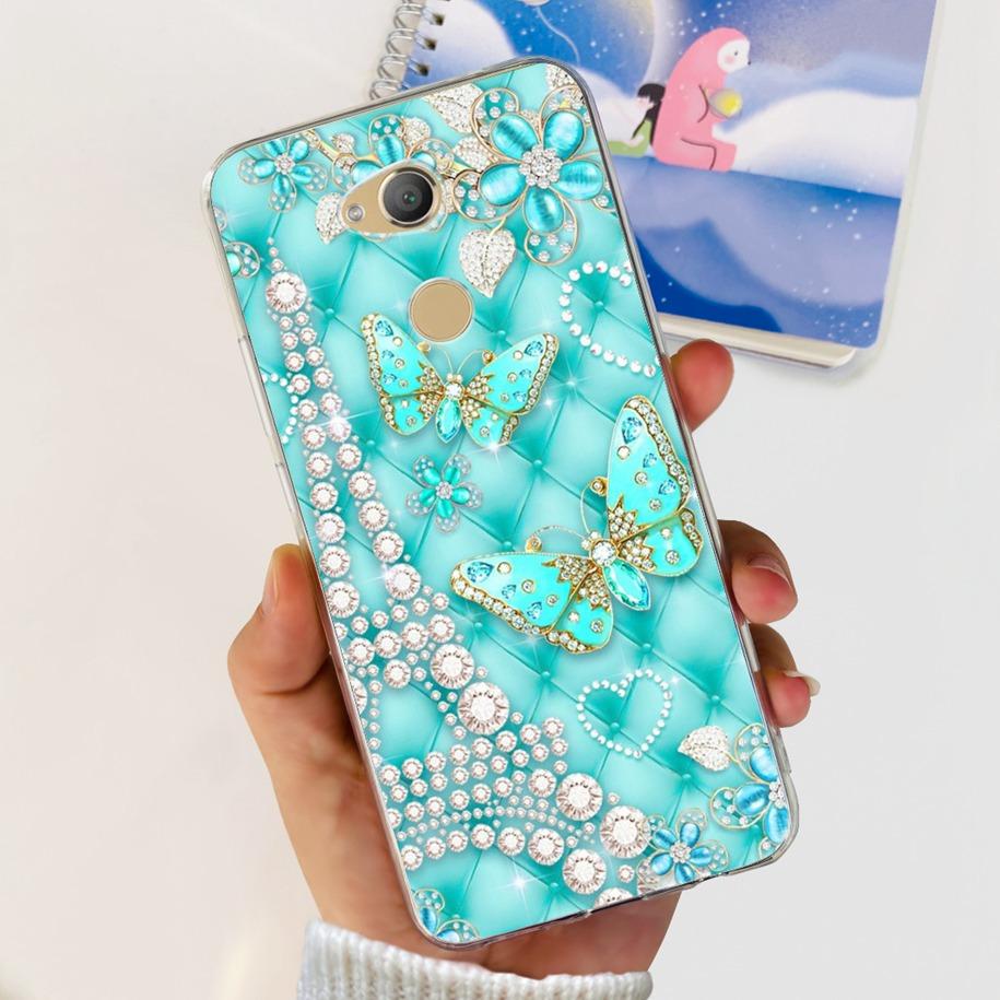 For Sony Xperia XA2 XA 2 Case H3113 H3123 H3133 H4113 Cover Cute Astronaut Silicone Soft Fundas For Sony Xperia XA2 Ultra Hoesje