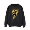 DC Comics Mens Black Adam Golden Bolt Chest Sweatshirt
