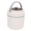 Insulated Lunch Container White Wide Mouth Portable Stainless Steel Vacuum Insulated Food Jar with Handle for Office