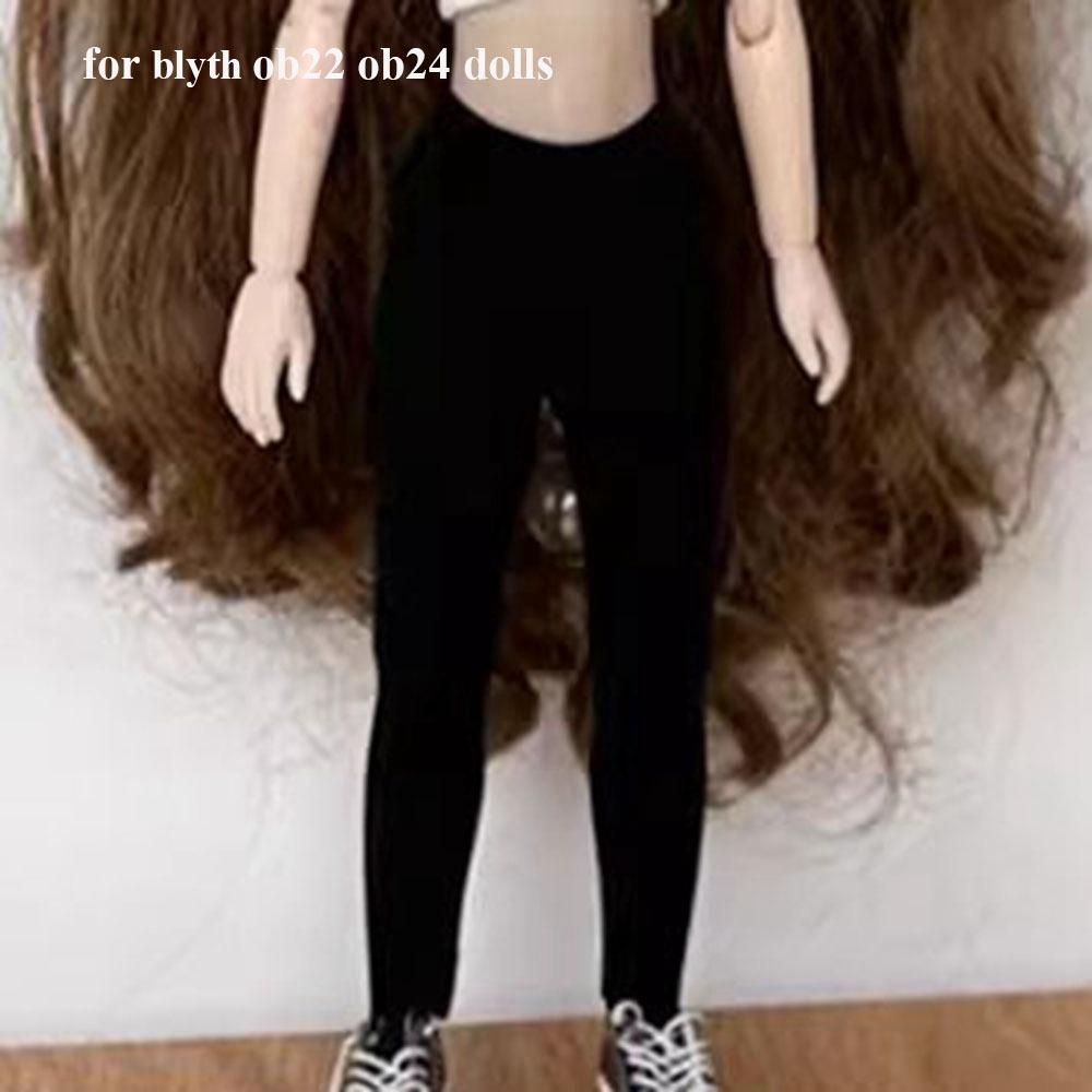 Girl Gift Toys Yoga Sweatpants Jeans Pants for Azone/OB24/OB27 28-30cm Doll for Blyth 1/6 Doll