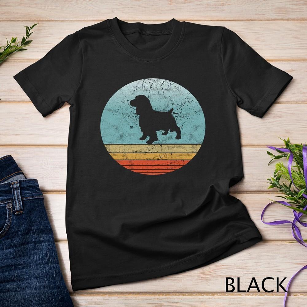 Retro English Cocker Spaniel Dog Breed Vintage Style Dogs Unisex T-shirt