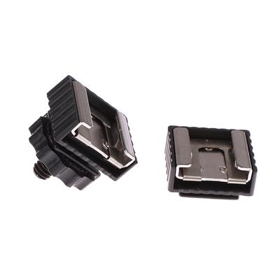 Speedight Flaş Soğuk Yuva Braketi Montaj Adaptörü 1/4" Vida Stüdyo Speedight Tripod Flaş Yuva Adaptörü