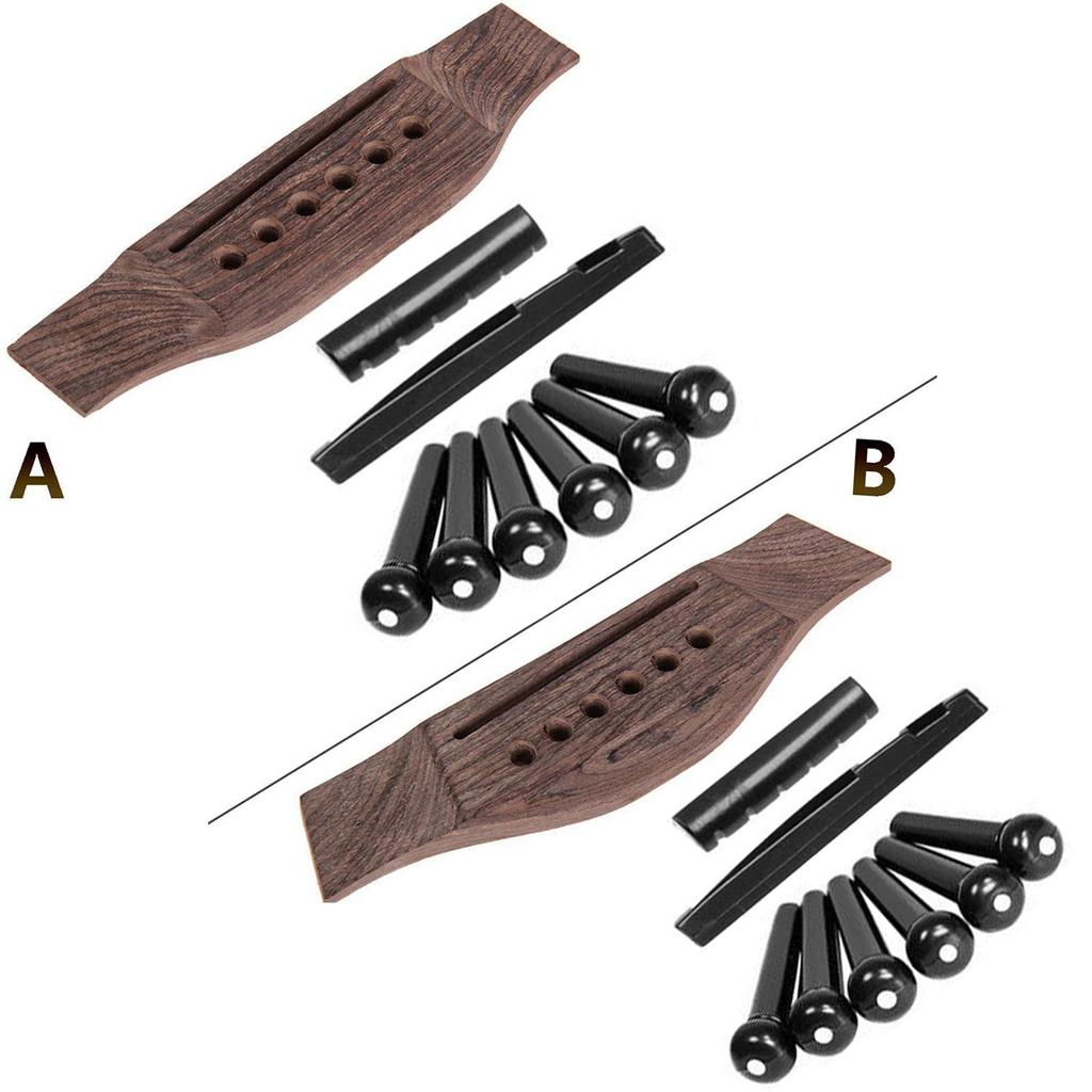 Acoustic Guitar Saddle Tuning Peg Set Martin Guitar Saddle Tuning Pegs Wooden Saddle Bridge
