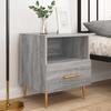Tables de chevet - Maison Exclusive - sonoma gris - 2 pcs - 40x35x47,5 cm