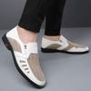 Nuove Scarpe Estive Traspiranti in Rete – Scarpe Slip-On in Pelle Traspiranti con Design Traforato