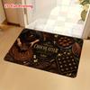 1pc, 2D Flat Printing Chocolate-Themed Entrance Mat, Non-Slip And Machine Washable Polyester Carpet, Suitable for Home And Outdoor Decor, Ideal for En