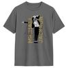 MMichael JJackson Poster Art T Shirt Summer Hipster T Shirts 100 Cotton ONeck Oversize Top Tees Short Sleeve Funny Tops