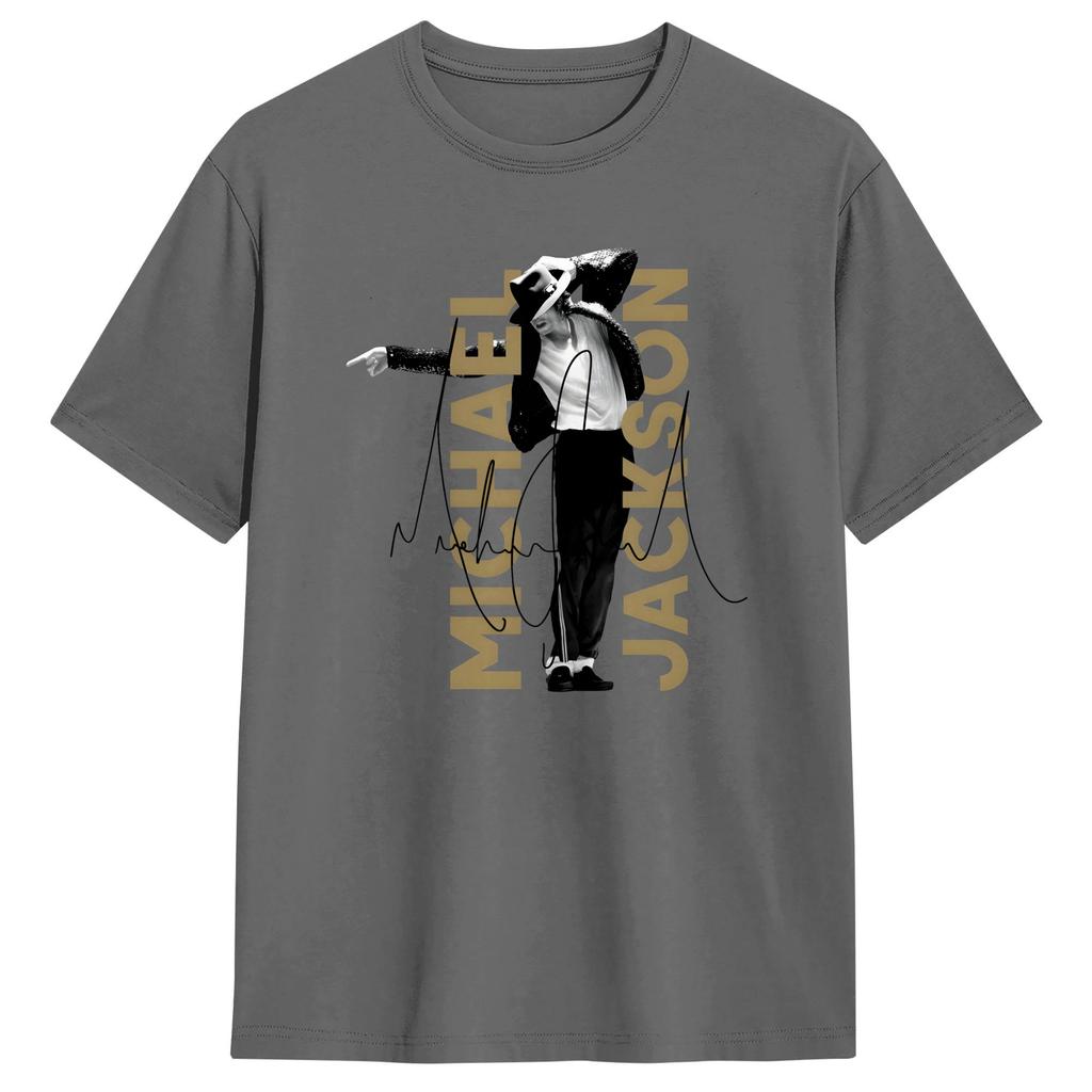 MMichael JJackson Poster Art T Shirt Summer Hipster T Shirts 100 Cotton ONeck Oversize Top Tees Short Sleeve Funny Tops
