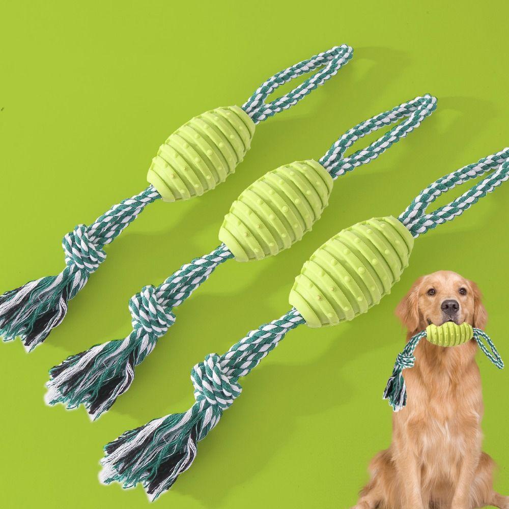 

Detachable Dog Cotton Rope Ball Toy Bite Resistant Dog Chew Rope Relieve Boredom