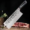 Hand Forge Blade Kitchen Knives Slicing Fruit Fish Meat Vegetables Butcher Knife Chef Cleaver Wood Handle Cleaver Utility Knives