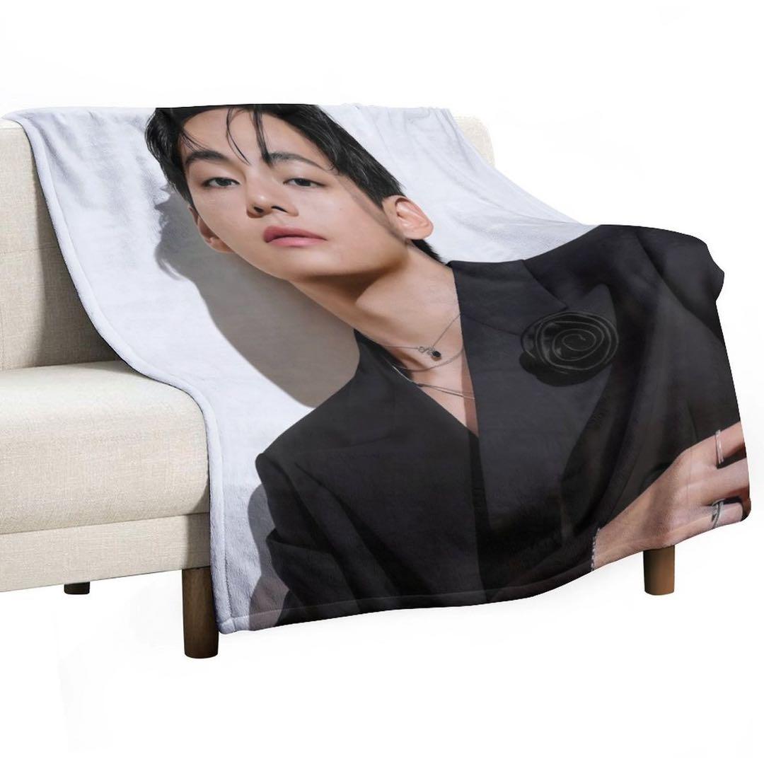 

[USED] BTS Blanket COMPOSE COFFEE Taehyung V V