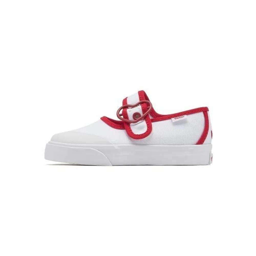 Vans KIDS Mary Jane Toddler - Love Vans True White Red VN000CRYBJT1 04 140