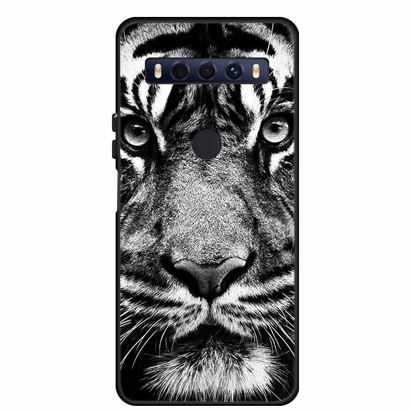 For TCL 10 SE Case Popular Picture Black Silicone Soft Back Cover Case For TCL 10 SE Phone Case Cover 10SE 6.52" Coque Funda Bag