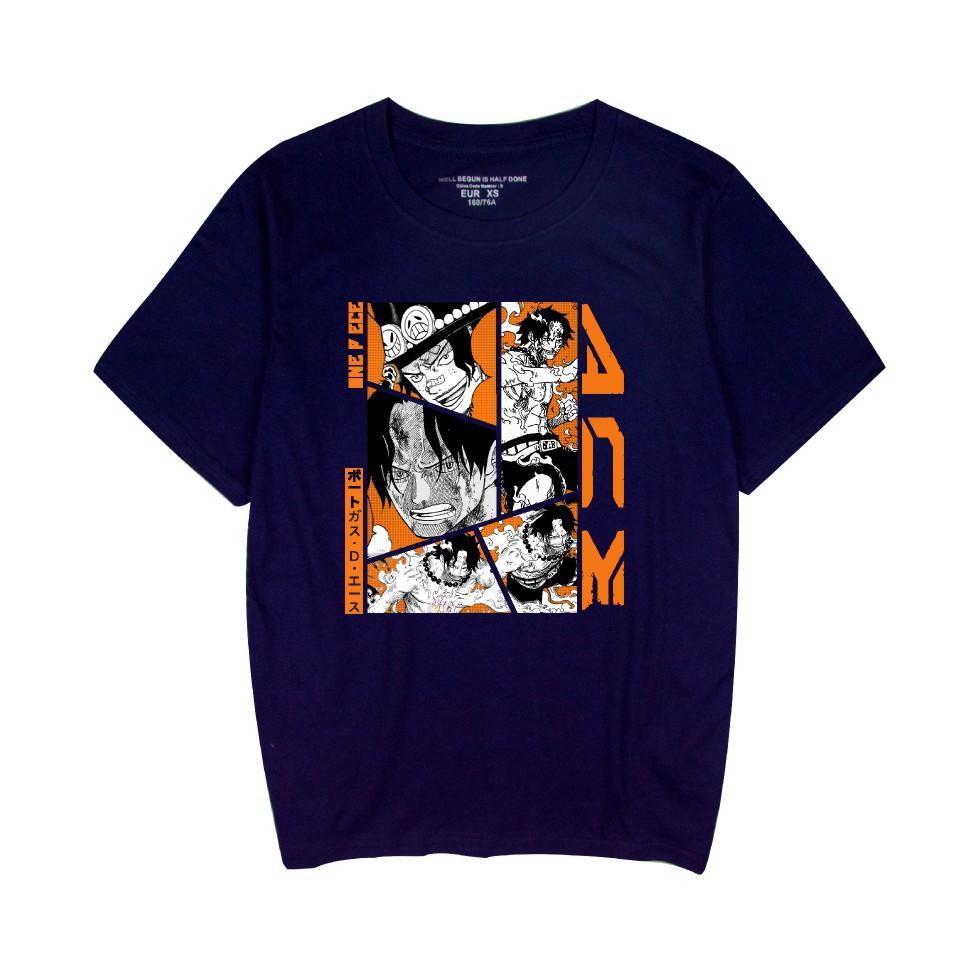 New Anime ONE PIECE Printed Men's T-shirt Unisex Casual Fashion Street Harajuku Style Short-sleeved Tops T-shirt