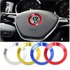 Car Steering Wheel Emblem Fit for 2011-2016 VW Golf 6 Golf 7 POLO CC Tiguan PASSAT TOURAN Scirocco BEETLEPC5