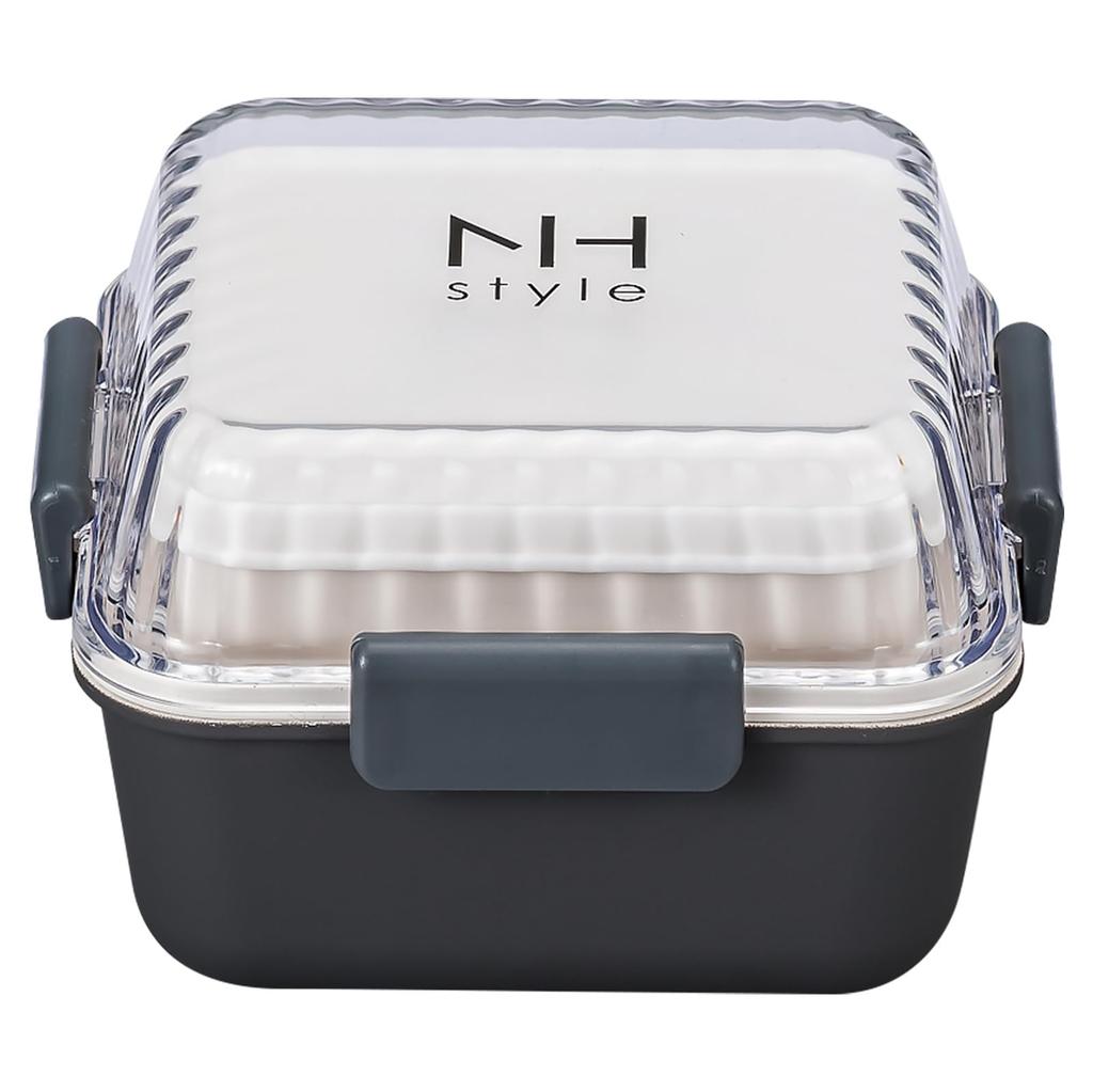 Masakazu NH style Square MC Lunch Ash 27305 Size Approx. W13.1 D13.1 H8.4