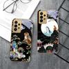 Fantasy Rainbow Pine For Samsung A 01 52S A04 A05S A10 A12 A13 22 23 24 36 42 M02 Note 10 20Ultra 8 9 Golden Glass Phone Case