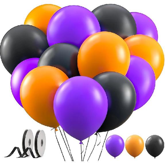 60 Pack Balloons Assorted Color 12 Inches Rainbow Latex Balloons, 10 Bright Color Balloon Arch Kit, for Birthday Baby Shower Wedding Party