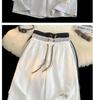 Women's Summer Waffle Pattern Breathable Bermuda Shorts