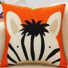 45x45cm Cute Cartoon Throw Pillowcase Home Linen Animal Printed Cushion Cover Car Sofa Pillow Cover Children Room Decorative