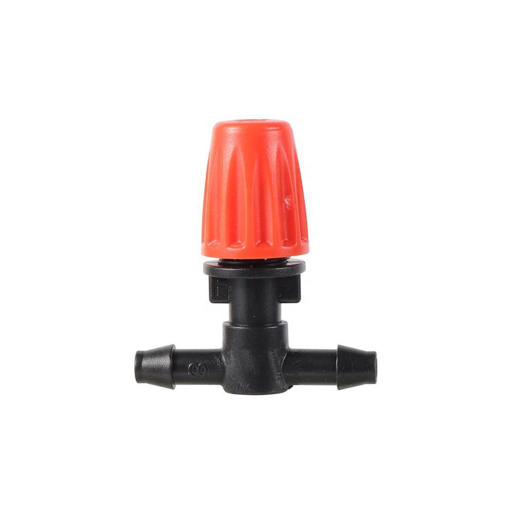 Orange Misting Nozzle Set for Garden Irrigation, Automatic Watering, Drip Irrigation, Cooling, and Dust Removal.