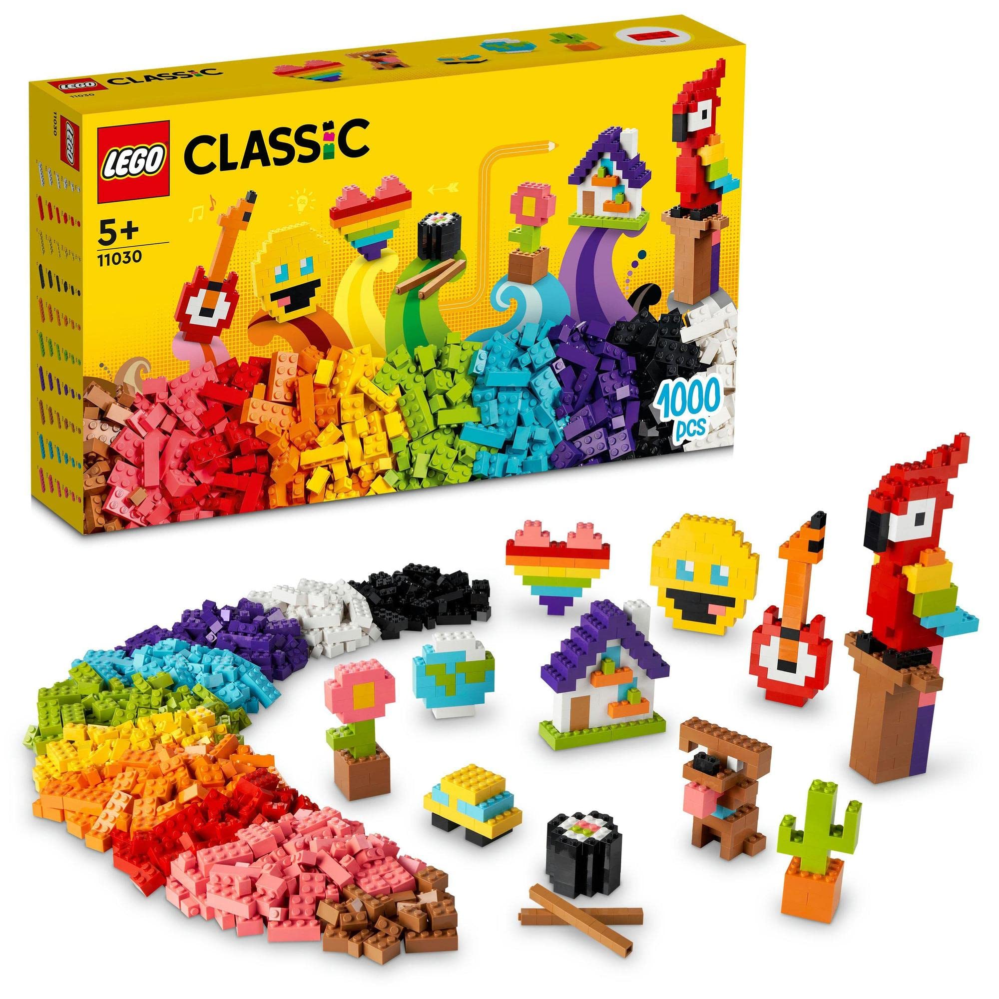 

LEGO Classic Idea Части (Мульти-упаковка) 11030 Игрушечный блок Подарок Образовательный Творческий Мальчики Девочки Возраст 5+