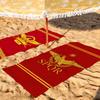 SPQR Aquila dorata ramo d'olivo freccia Asciugamani da spiaggia ad asciugatura rapida sono adatti per piscine campeggio yoga e palestra