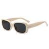 New fashion small frame sunglasses women's groove legs Internet celebrity plain UV protection sunglasses S