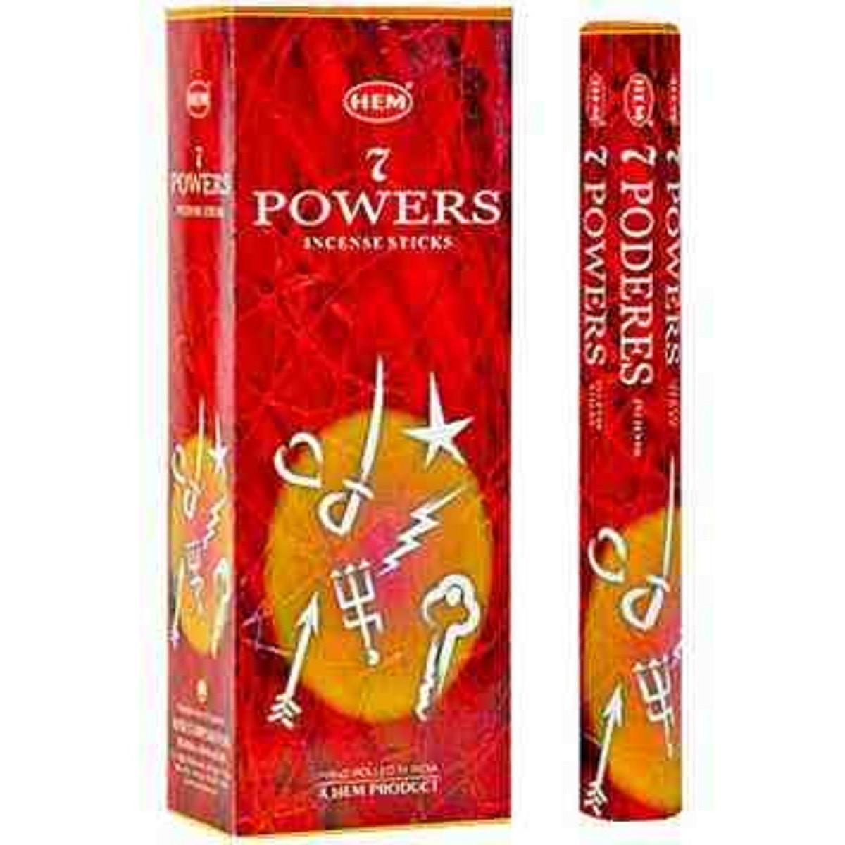 @ Hem 7 Powers Incense Stick For Home Pack Of 6 Each 20 Sticks UKZQ200 50%off