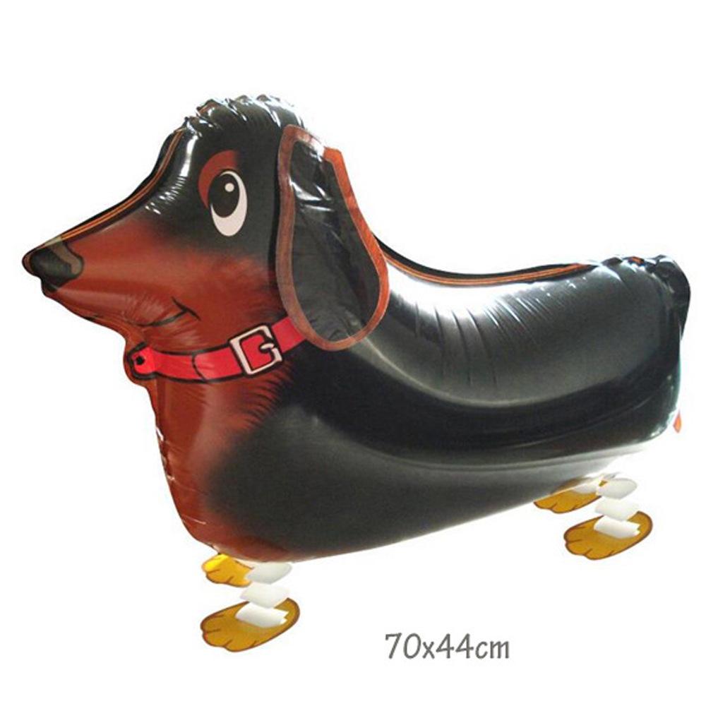 Cartoon Animal Walking Balloons: Duck & Pig for Birthday Decorations or Night Market Promotions