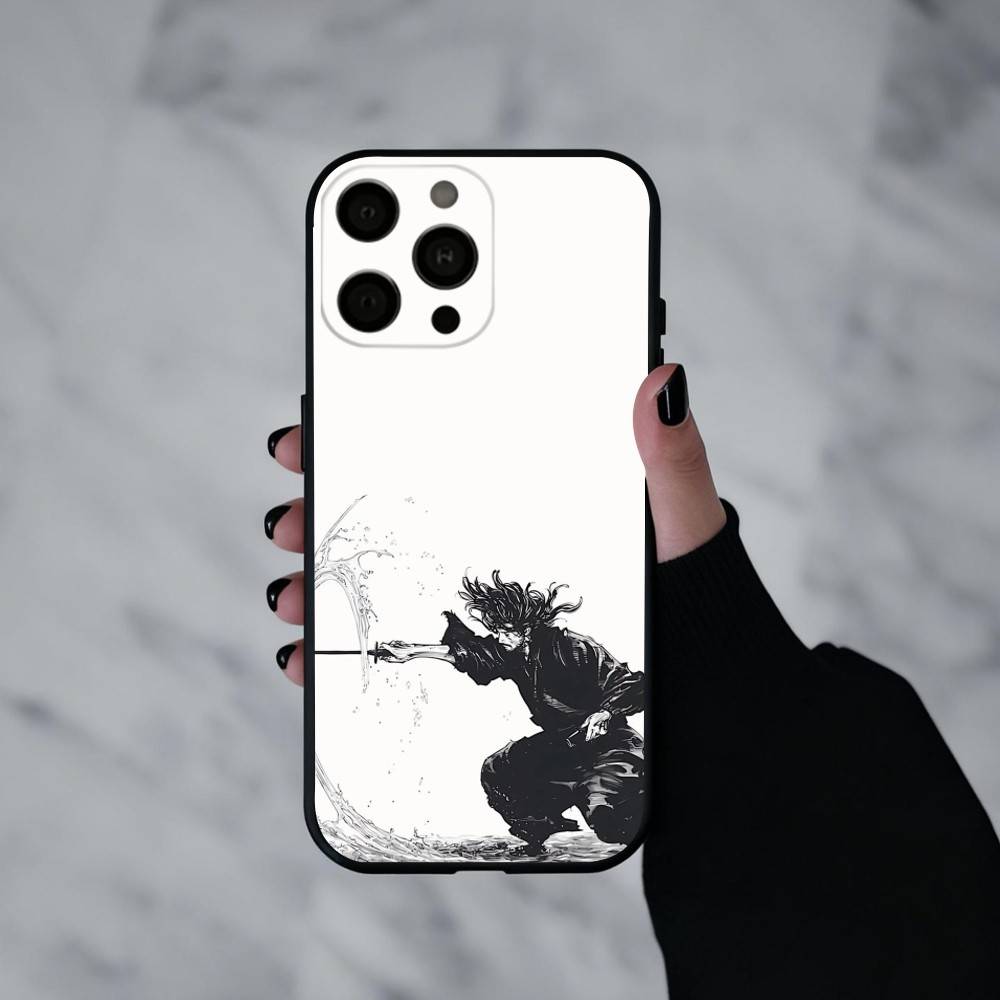 M-Miyamoto V-Vagabond M-Musashi   Phone Case Silicone Soft For IPhone 17pro 16 15 14 13 12 11 X XR Plus Pro Max Plus