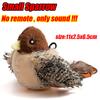 Flappy Bird Interactive Cat Toy USB Rechargeable Pet Cat Plush Toy Flapping Bird Toy Stimulate Hunting Instincts Remote Control